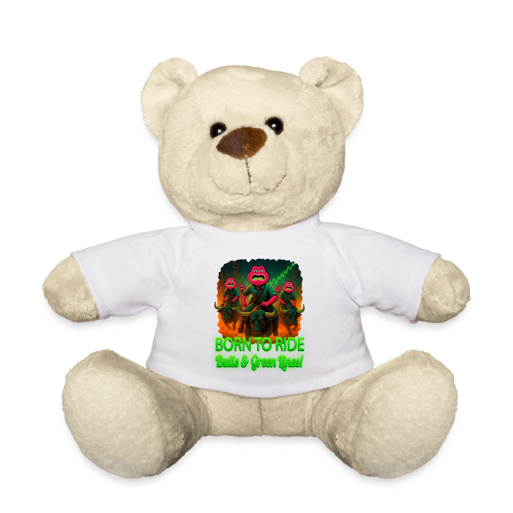 Jerry Born to Ride (Fan-Art) - Teddybär - Weiß