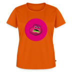 Jerry The Turtle Logo (Remix-Design) - Damen T-Shirt Premium - Orange 