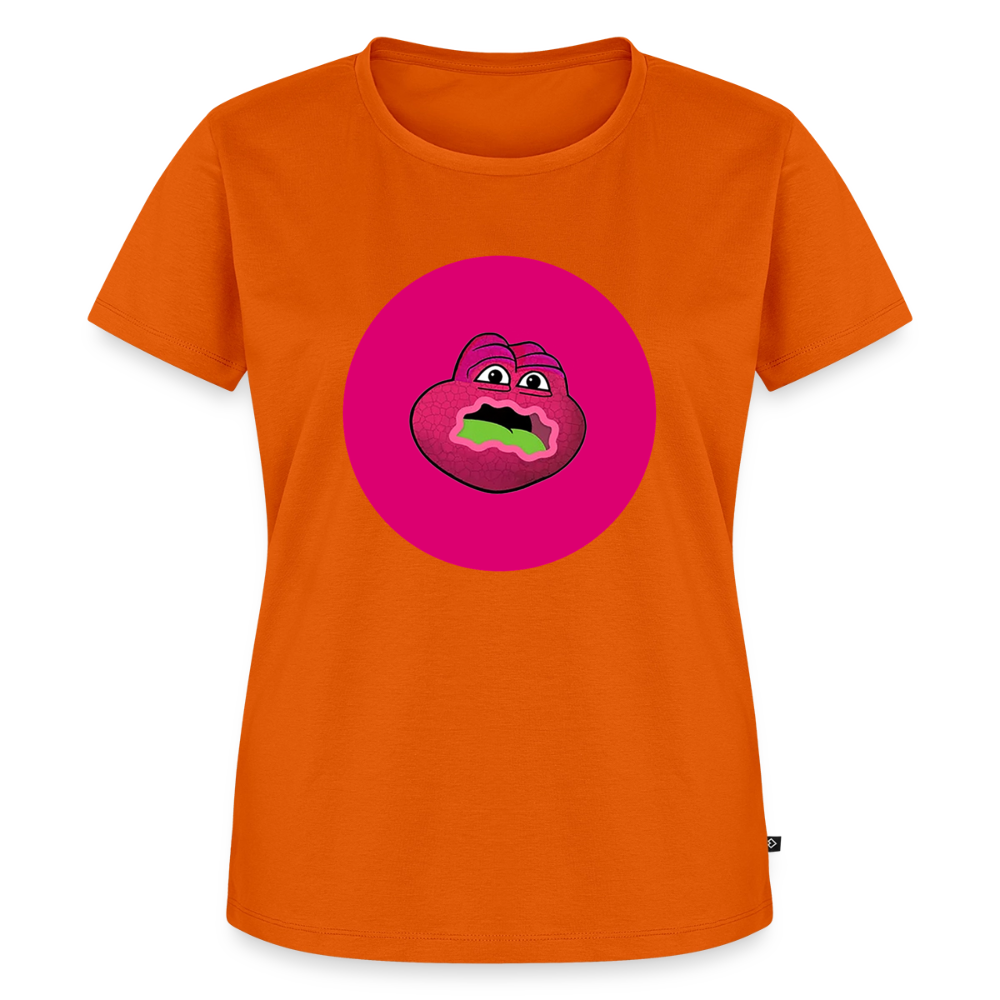 Jerry The Turtle Logo (Remix-Design) - Damen T-Shirt Premium - Orange 