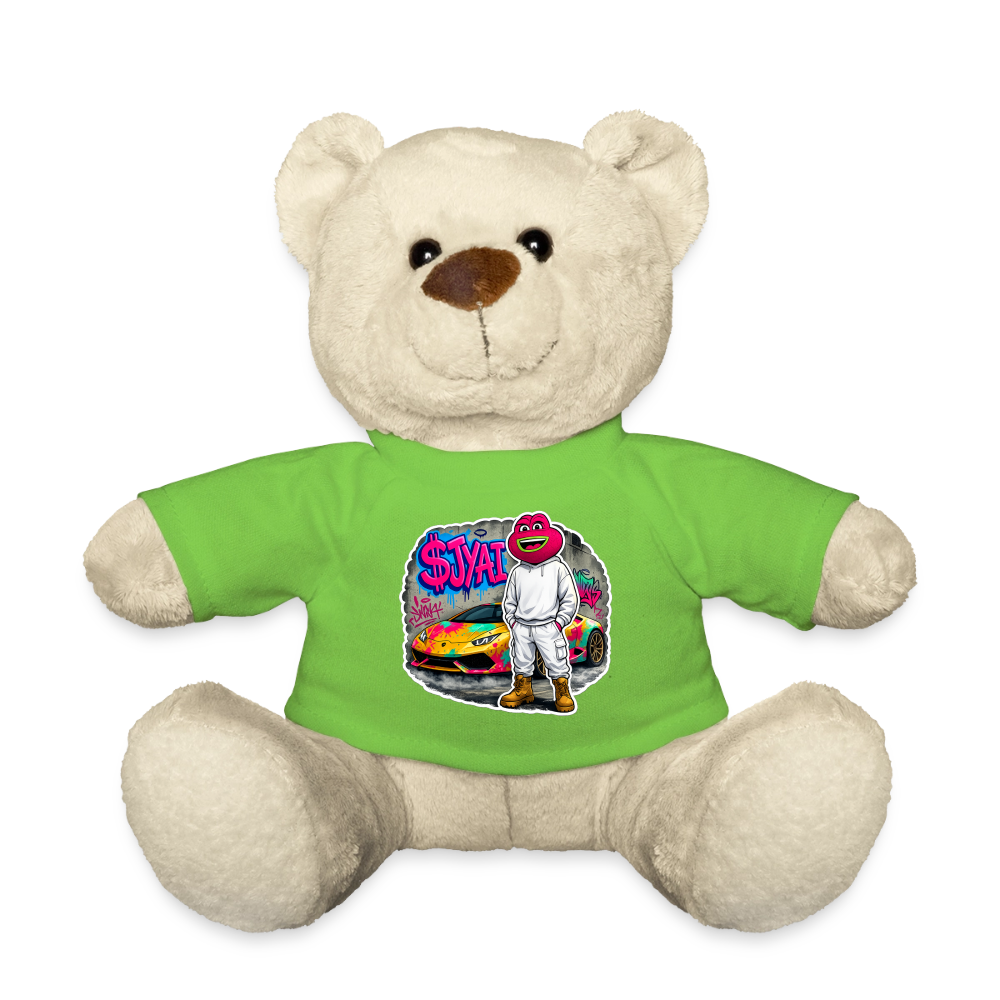 Jerry Streetart (Fan-Art) - Teddybär - Hellgrün