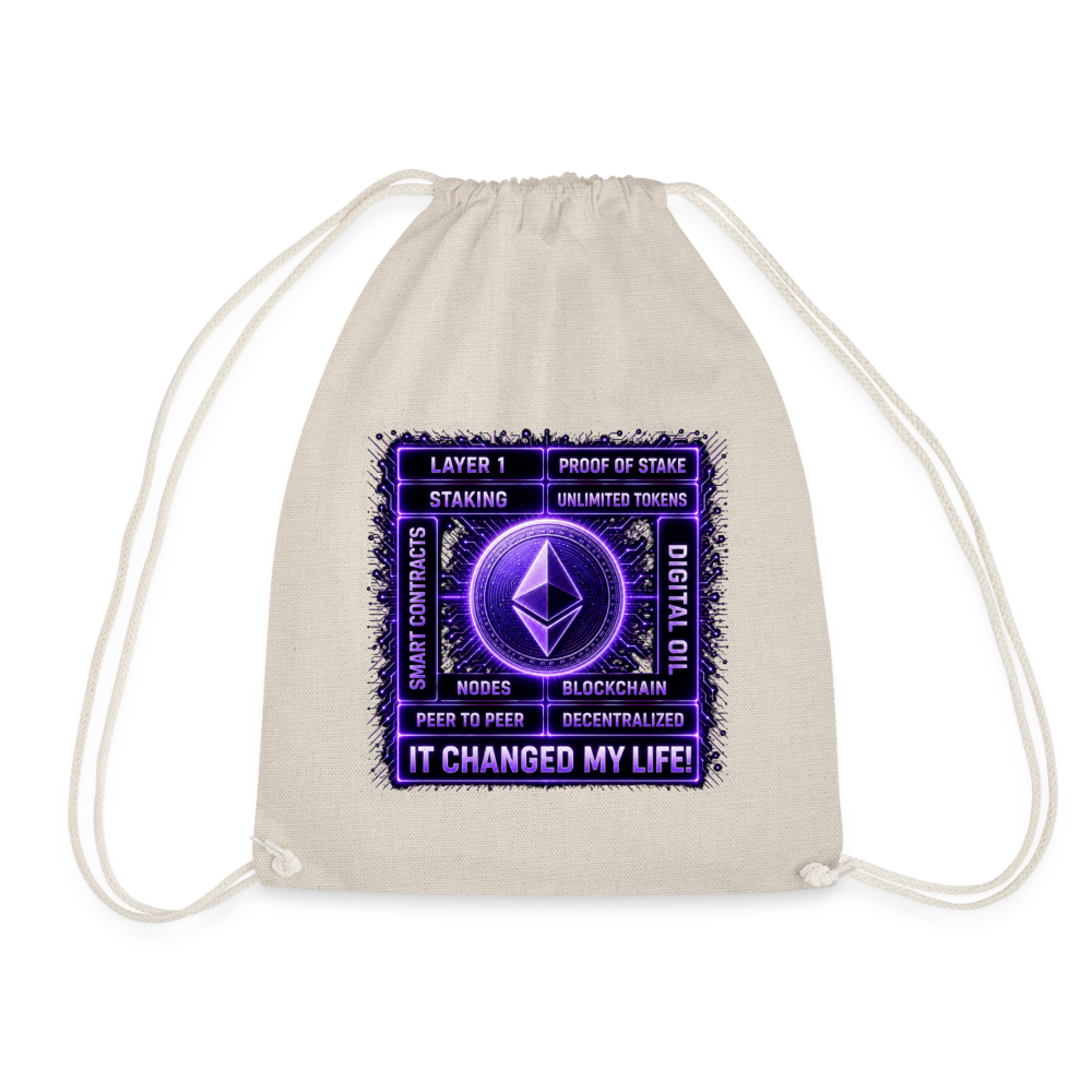 Ethereum Changed Life (Fan-Art) - Turnbeutel - Natur