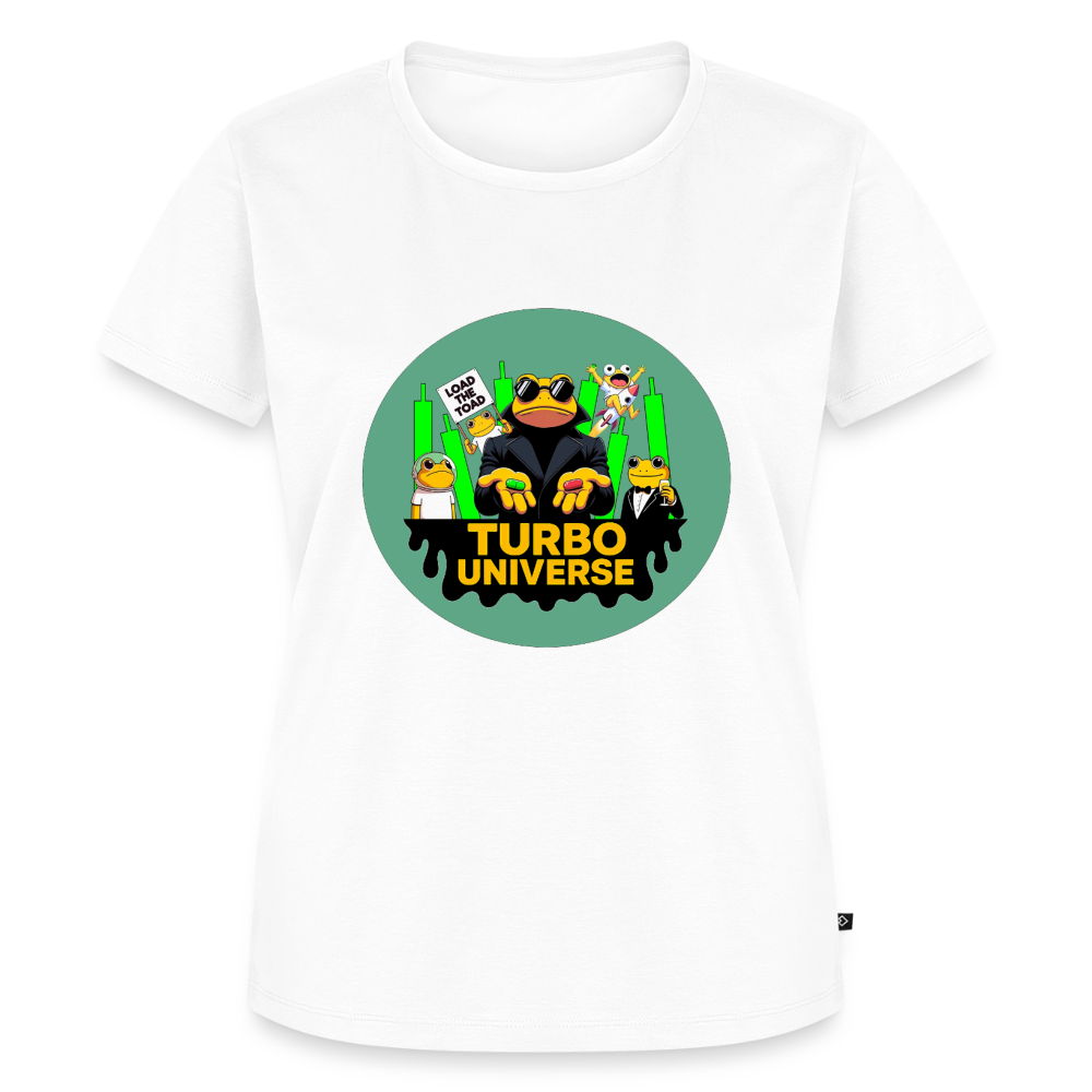 Turbo Universe (Fan-Art) - Damen T-Shirt Premium - Weiß