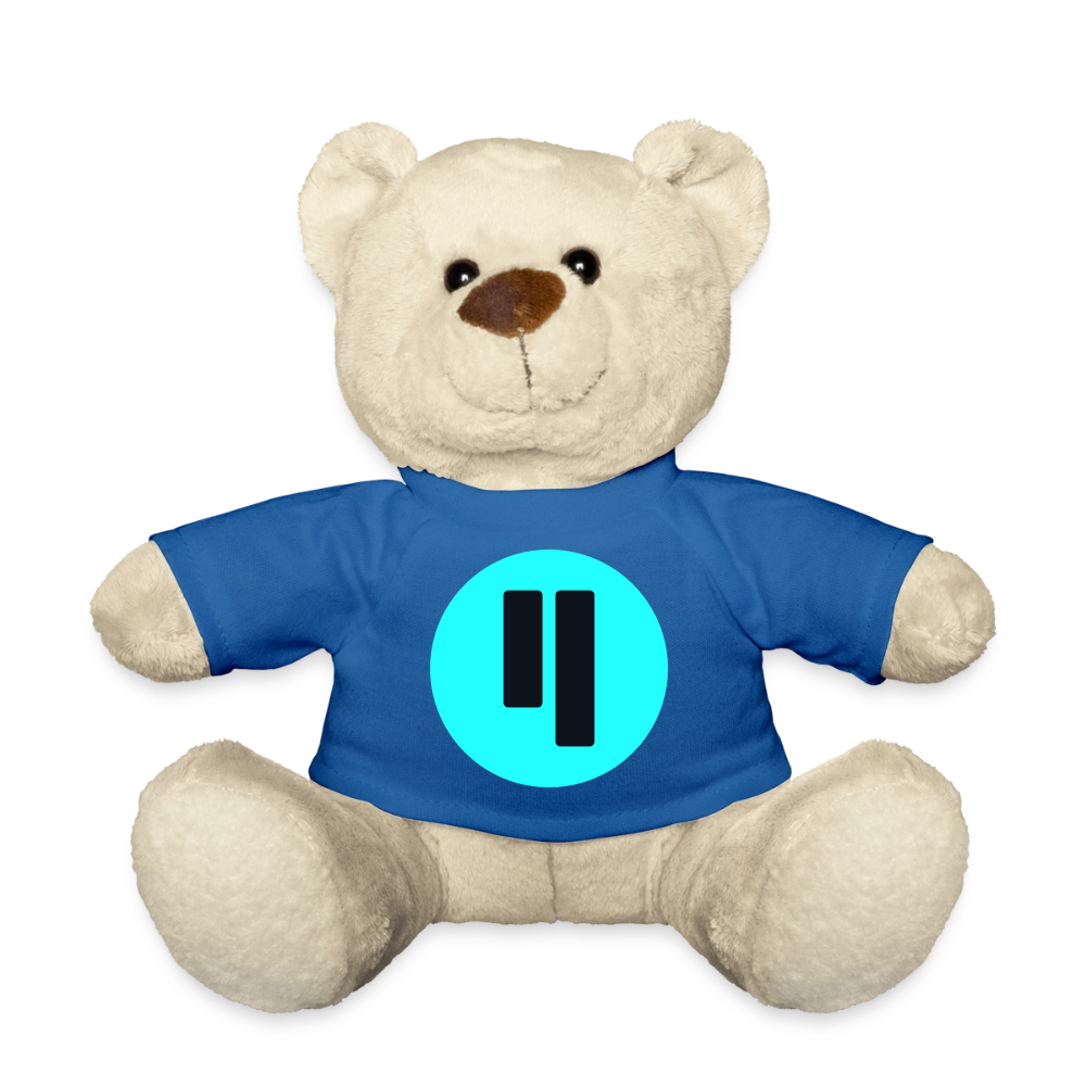 Qubic Logo (Original) - Teddybär - Königsblau