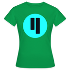 Qubic Logo (Original) - Damen T-Shirt - Kelly Green
