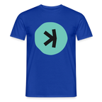 Kaspa Logo dunkel (Original) - Herren T-Shirt - Dunkelblau
