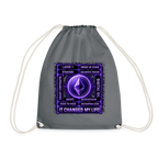 Ethereum Changed Life (Fan-Art) - Turnbeutel - Grau