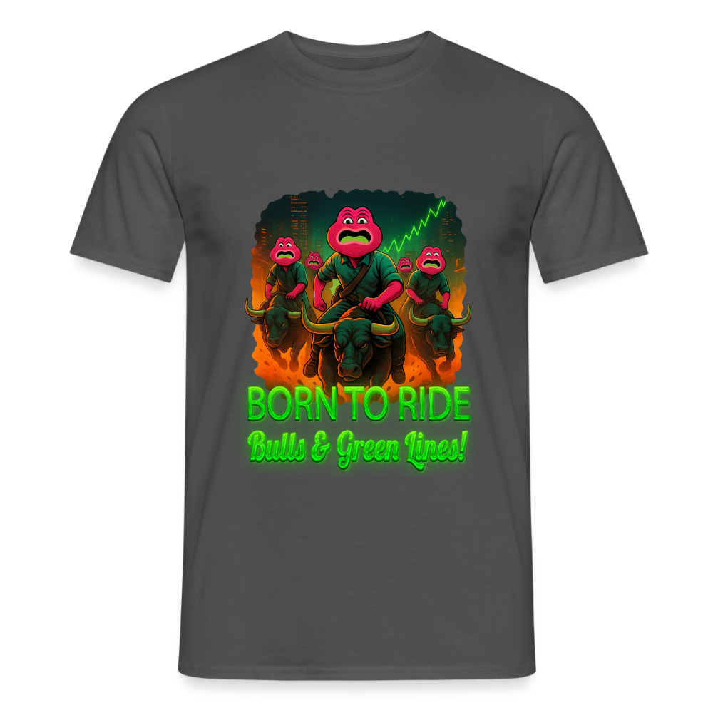 Jerry Born to Ride (Fan-Art) - Herren T-Shirt - Anthrazit