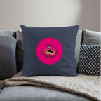 Jerry The Turtle Logo (Remix-Design) - Polster 44 x 44 cm - Navy