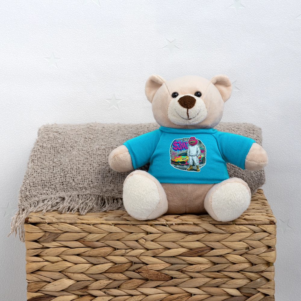 Jerry Streetart (Fan-Art) - Teddybär - Atollblau