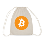 Bitcoin Logo (Original) - Turnbeutel - Natur