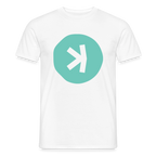 Kaspa Logo hell (Original) - Herren T-Shirt - Weiß