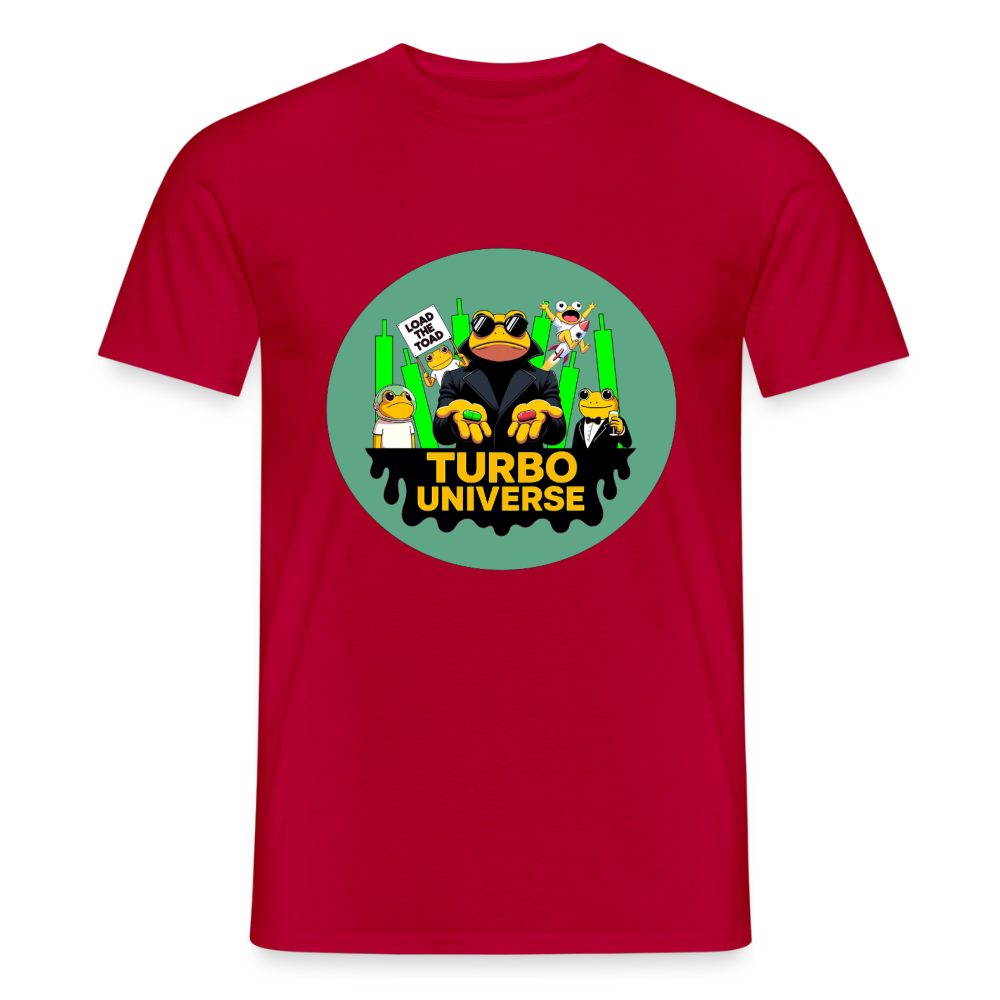 Turbo Universe (Fan-Art) - Herren T-Shirt - Rot