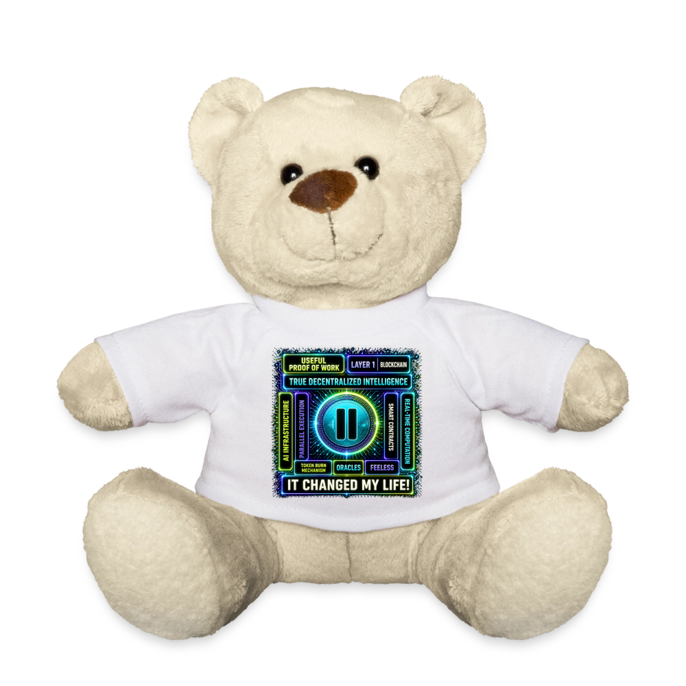 Qubic Changed Life (Fan Art) - Teddybär - Weiß