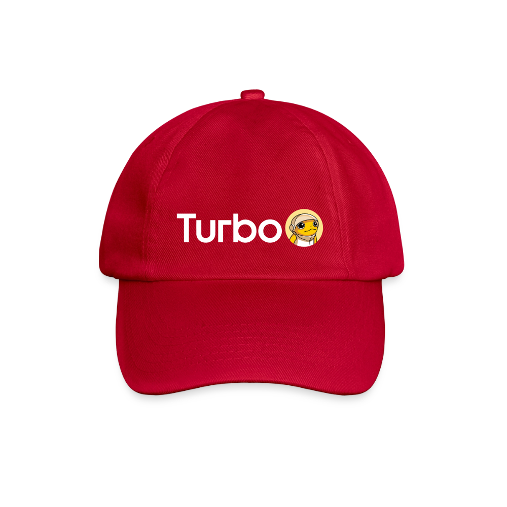 Turbo Full Logo (Original) - Baseballkappe - klassisch Rot