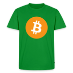 Bitcoin Logo (Original) - Herren T-Shirt Premium - Grün