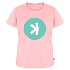 Kaspa Logo hell (Original) - Damen T-Shirt Premium - Rosa