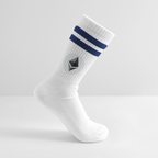 Ethereum Logo (Original) - Tennissocken - Weiß/Navy