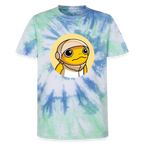 Turbo Logo (Original) - Unisex T-Shirt Premium Tie Dye - Spiralblau