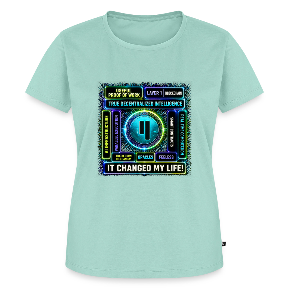 Qubic Changed Life (Fan-Art) - Damen T-Shirt Premium - Mint 