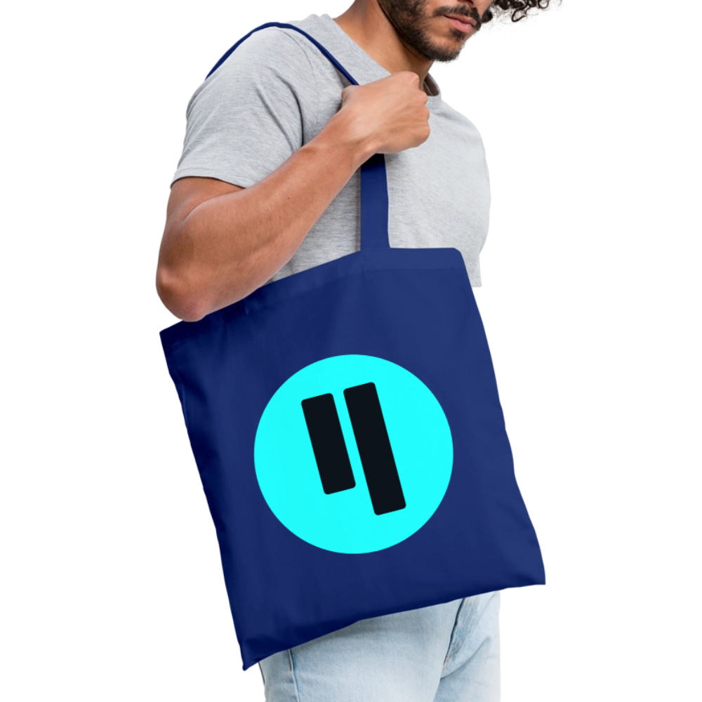 Qubic Logo (Original) - Stofftasche - Royalblau