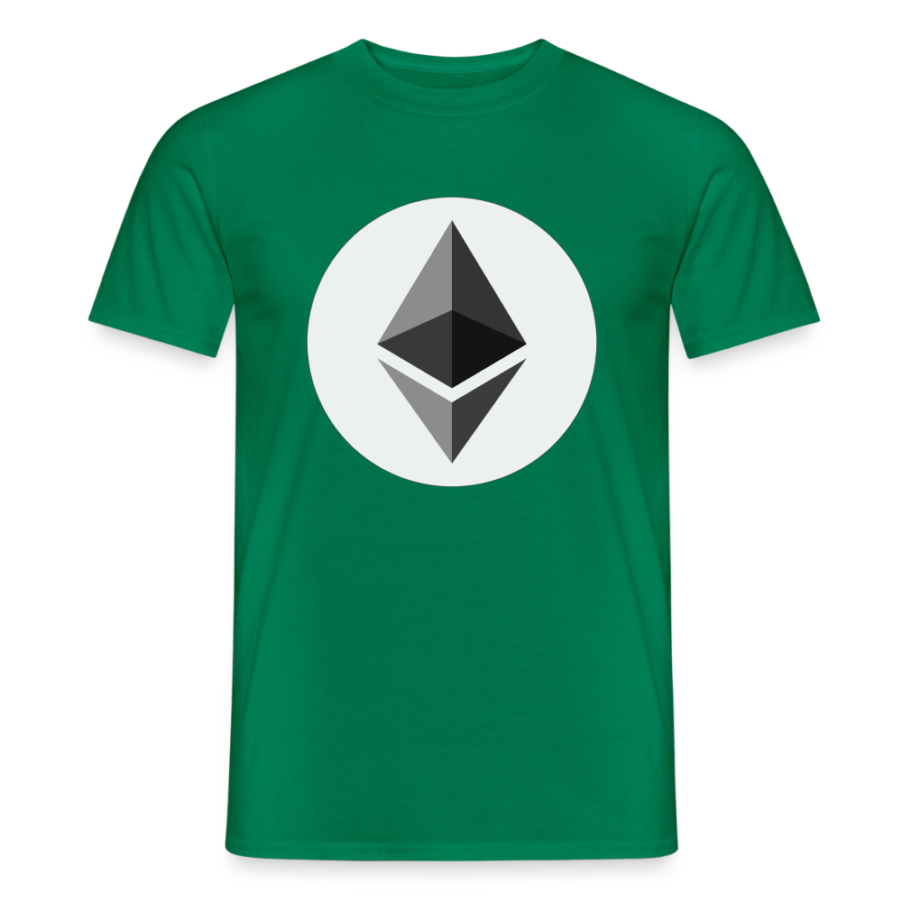 Ethereum Logo (Original) - Herren T-Shirt - Kelly Green