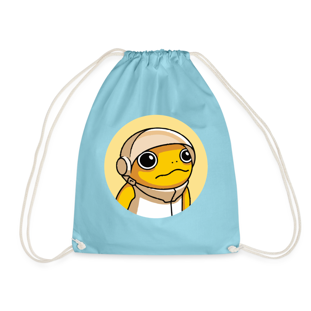 Turbo Logo (Original) - Turnbeutel - Aqua