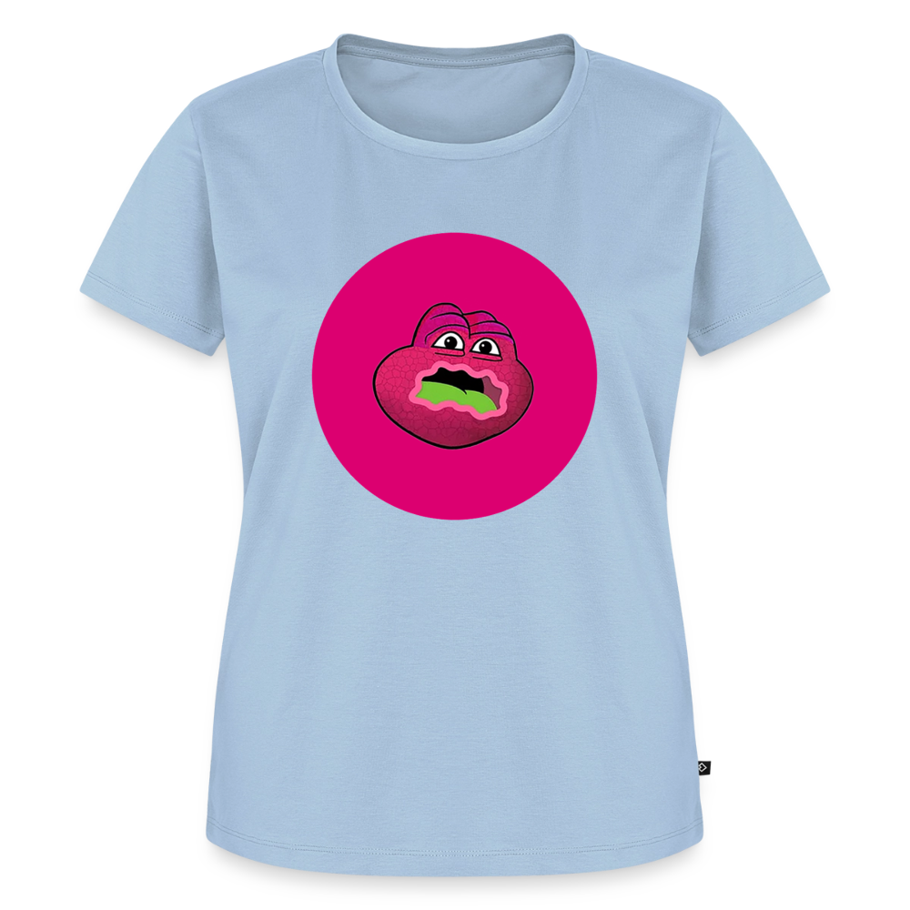Jerry The Turtle Logo (Remix-Design) - Damen T-Shirt Premium - Hellblau