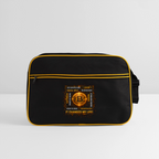 Bitcoin Changed Life (Fan-Art) - Retro Tasche - Schwarz/Gold
