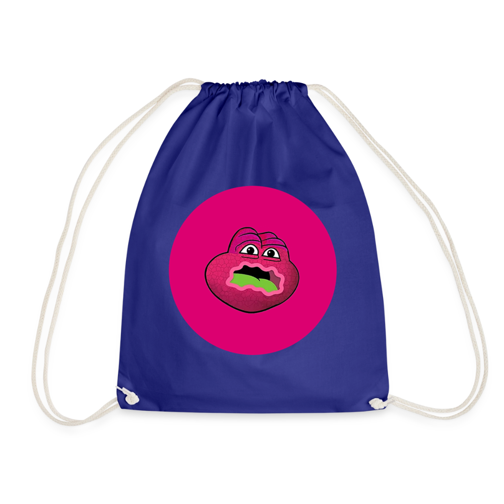 Jerry The Turtle Logo (Remix-Design) - Turnbeutel - Königsblau