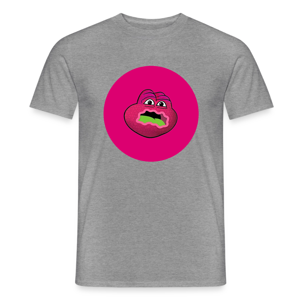 Jerry The Turtle Logo (Remix-Design) - Herren T-Shirt - Graphit meliert