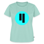 Qubic Logo (Original) - Damen T-Shirt Premium - Mint 