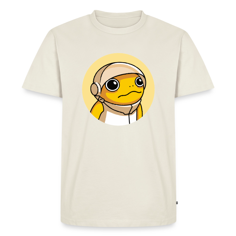 Turbo Logo (Original) - Herren T-Shirt Premium - Naturweiß