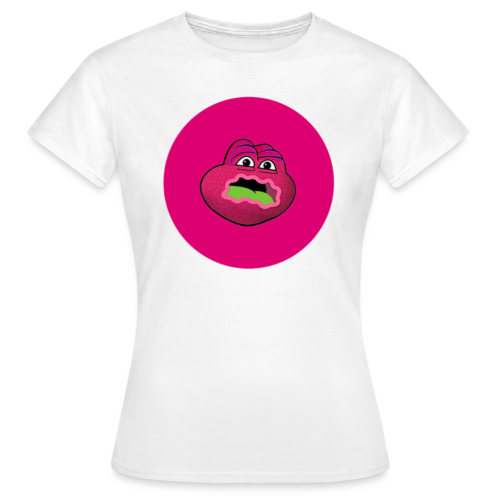 Jerry The Turtle Logo (Remix-Design) - Damen T-Shirt - Weiß