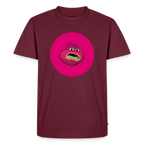 Jerry The Turtle Logo (Remix-Design) - Herren T-Shirt Premium - Burgunderrot