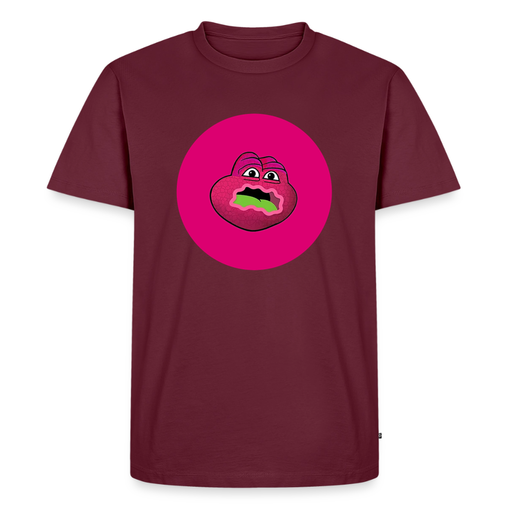 Jerry The Turtle Logo (Remix-Design) - Herren T-Shirt Premium - Burgunderrot