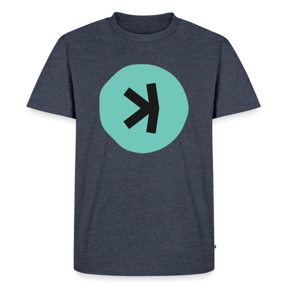 Kaspa Logo dunkel (Original) - Herren T-Shirt Premium - Jeansblau 