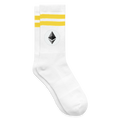 Ethereum Logo (Original) - Tennissocken - Weiß/Gelb