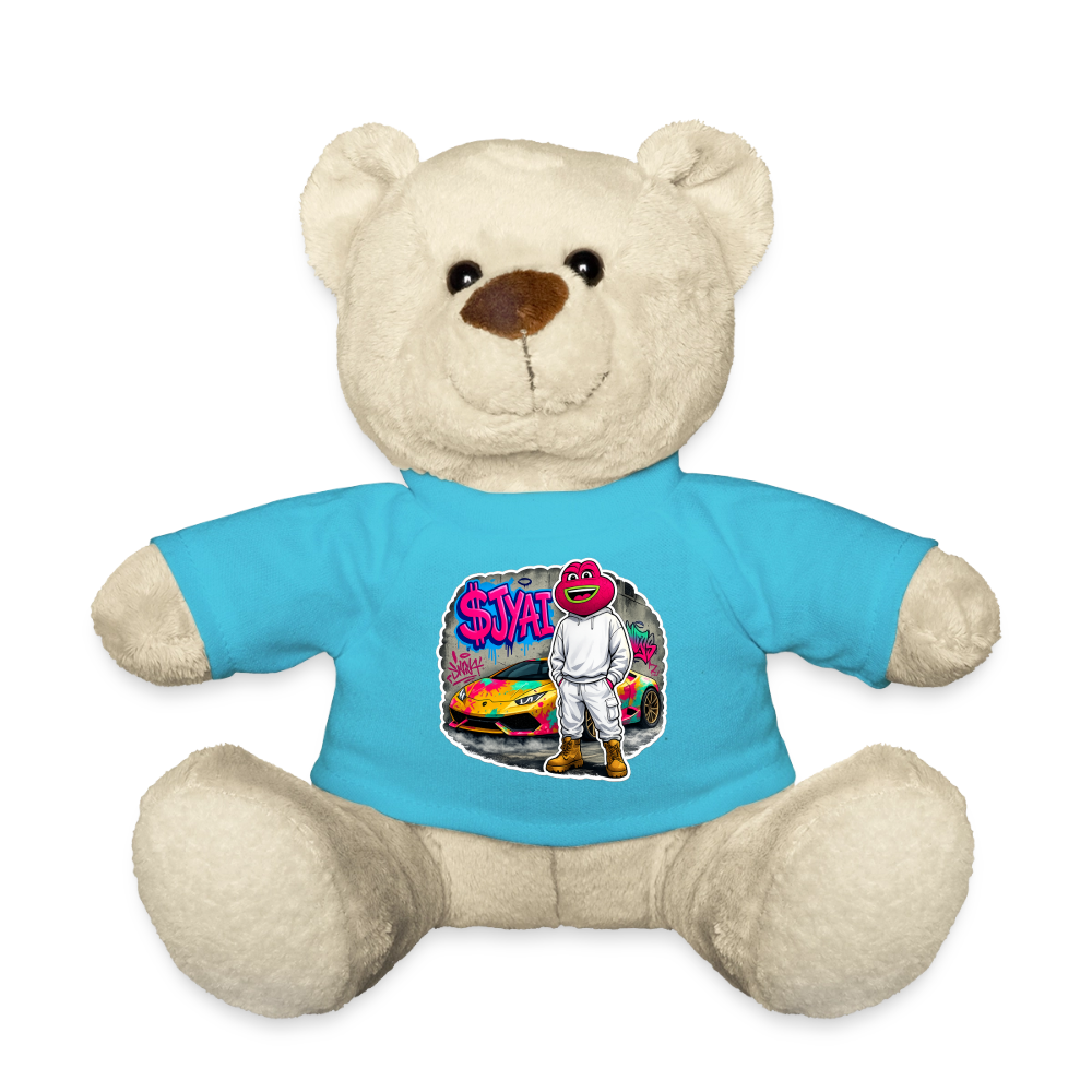 Jerry Streetart (Fan-Art) - Teddybär - Atollblau