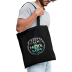 Keep Calm and Hodl Kaspa (Fan-Art) - Stofftasche - Schwarz
