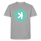 Kaspa Logo hell (Original) - Herren T-Shirt Premium - Grau meliert