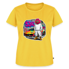 Jerry Streetart (Fan-Art) - Damen T-Shirt Premium - Sonnengelb