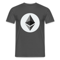 Ethereum Logo (Original) - Herren T-Shirt - Anthrazit