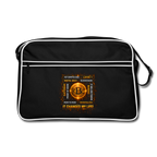 Bitcoin Changed Life (Fan-Art) - Retro Tasche - Schwarz/Weiß