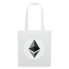 Ethereum Logo (Original) - Stofftasche - Weiß