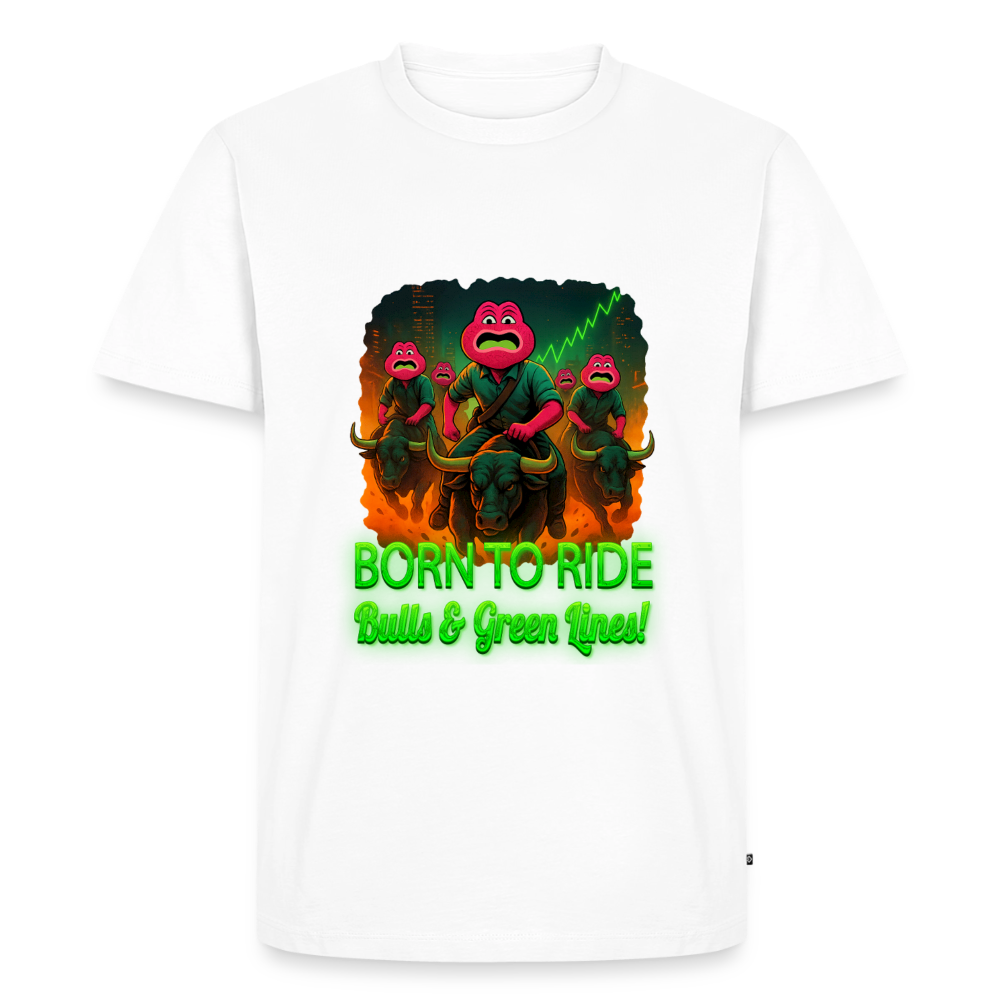 Jerry Born to Ride (Fan-Art) - Herren T-Shirt Premium - Weiß