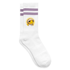 Turbo Logo (Original) - Tennissocken Premium - Weiß/Flieder 