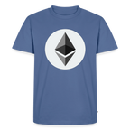 Ethereum Logo (Original) - Herren T-Shirt Premium - Taubenblau