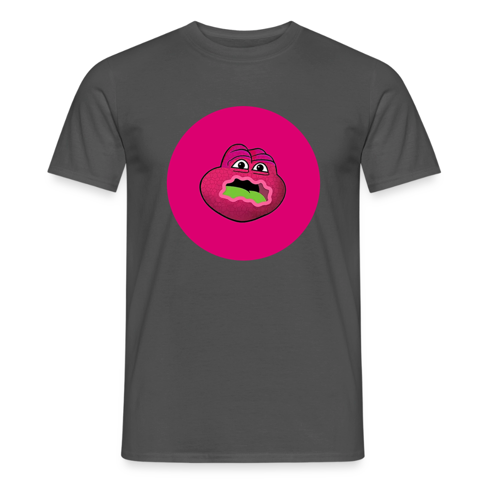 Jerry The Turtle Logo (Remix-Design) - Herren T-Shirt - Anthrazit