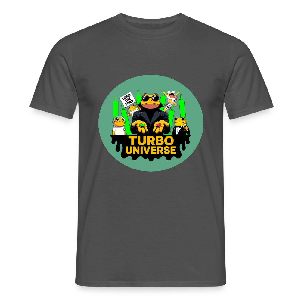 Turbo Universe (Fan-Art) - Herren T-Shirt - Anthrazit