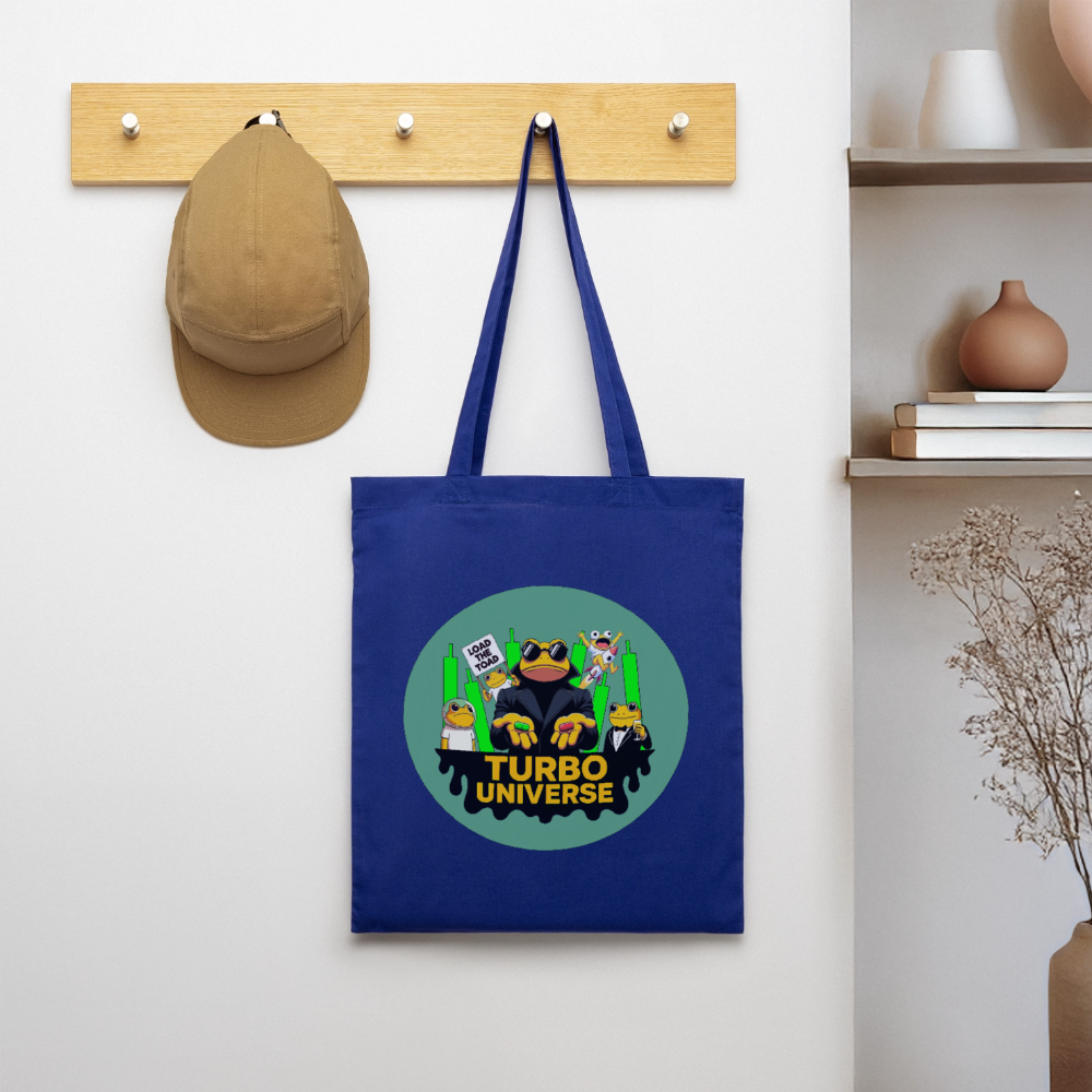 Turbo Universe (Fan-Art) - Stofftasche - Royalblau